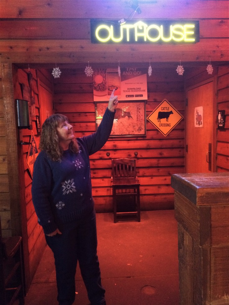 Texas Roadhouse Sign - Ruth's Birthday 2018 #2